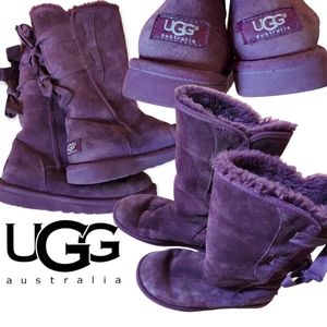 Ugg Everleigh Purple Boots
